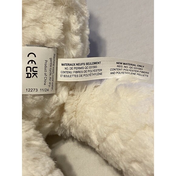 Mary Meyer 13” Gray White Lamb Sheep Plush Baby Toy SUPER SOFT Stuffed Animal - Picture 9 of 13